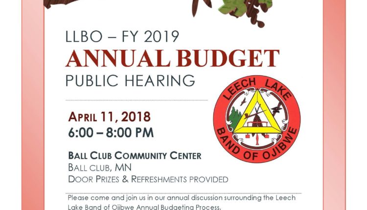 FY 2019 Budget Hearing District I (002)