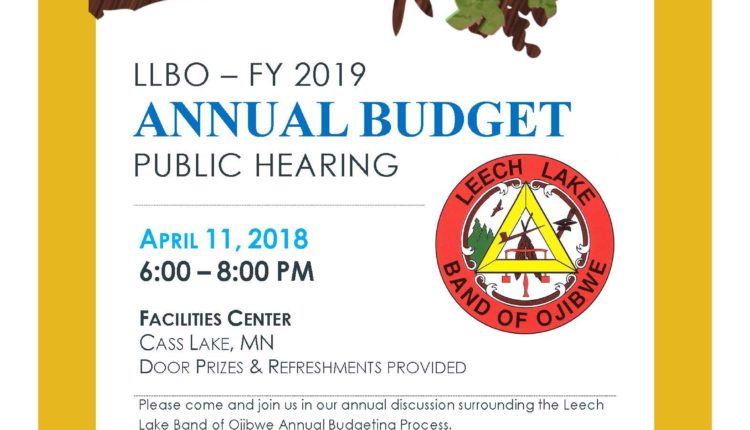 FY 2019 Budget Hearing District III