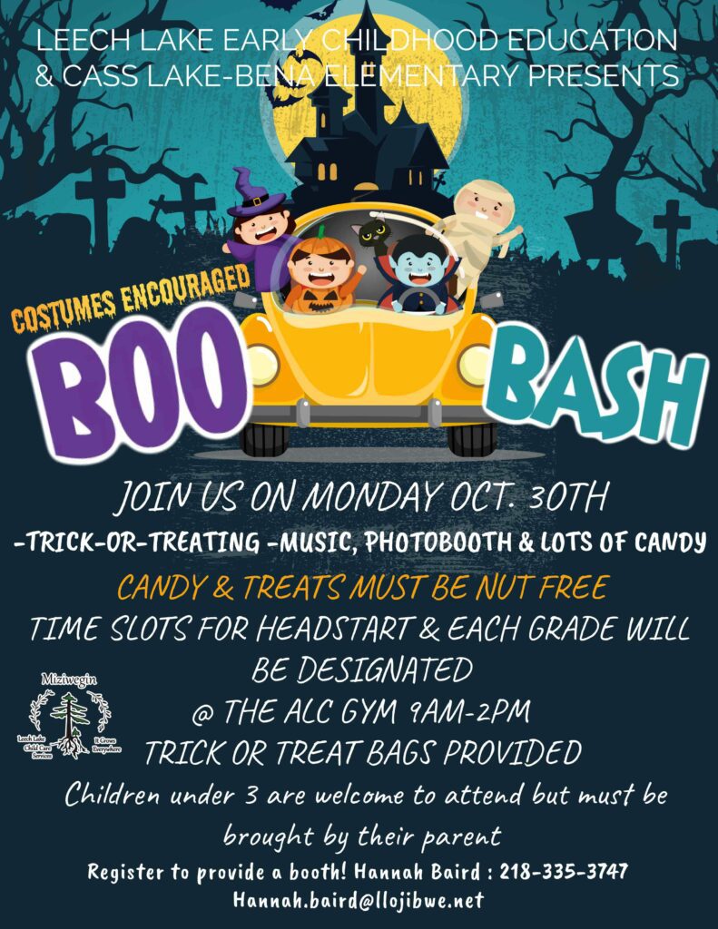 Boo Bash Halloween Event Leech Lake News